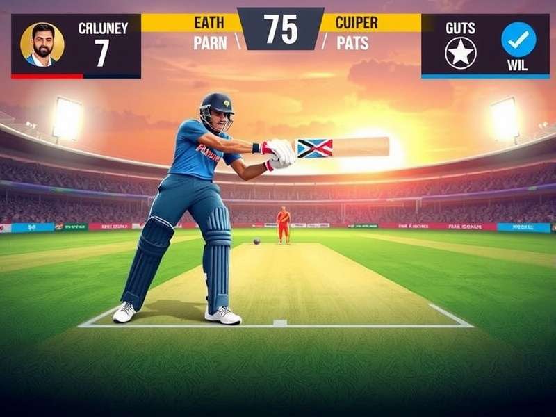 Super Cricket India multiplayer gameplay